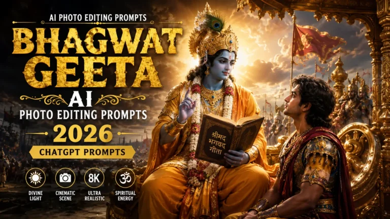 Bhagwat Geeta Ai Photo Editing Prompts 2026 | ChatGPT Prompts