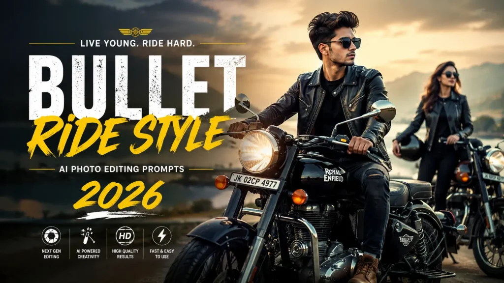Bullet Ride AI Photo Editing Prompts for Boys & Girls