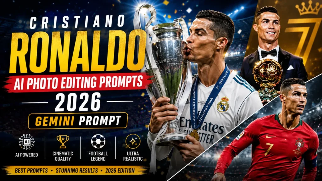 Cristiano Ronaldo AI Photo Editing Prompts