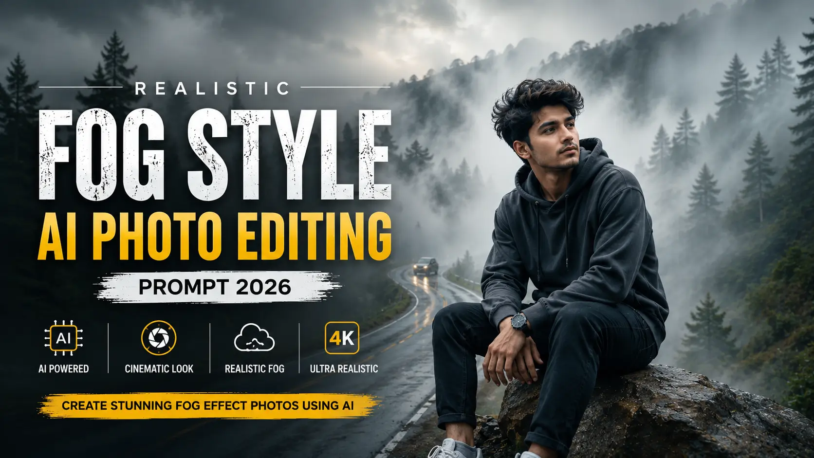 Realistic Fog Style AI Photo Editing ChatGPT Prompt 2026