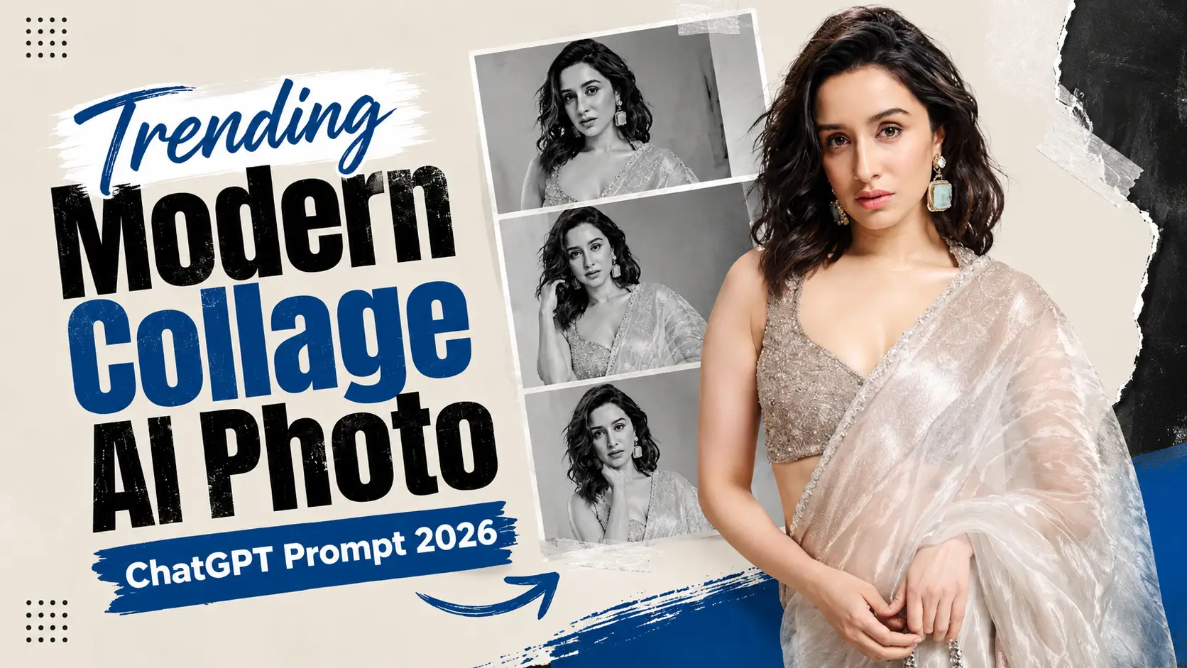 Trending Modern Collage AI Photo Editing ChatGPT Prompt 2026