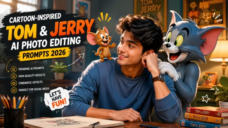 Cartoon-Inspired Tom and Jerry AI Photo Editing Prompts 2026