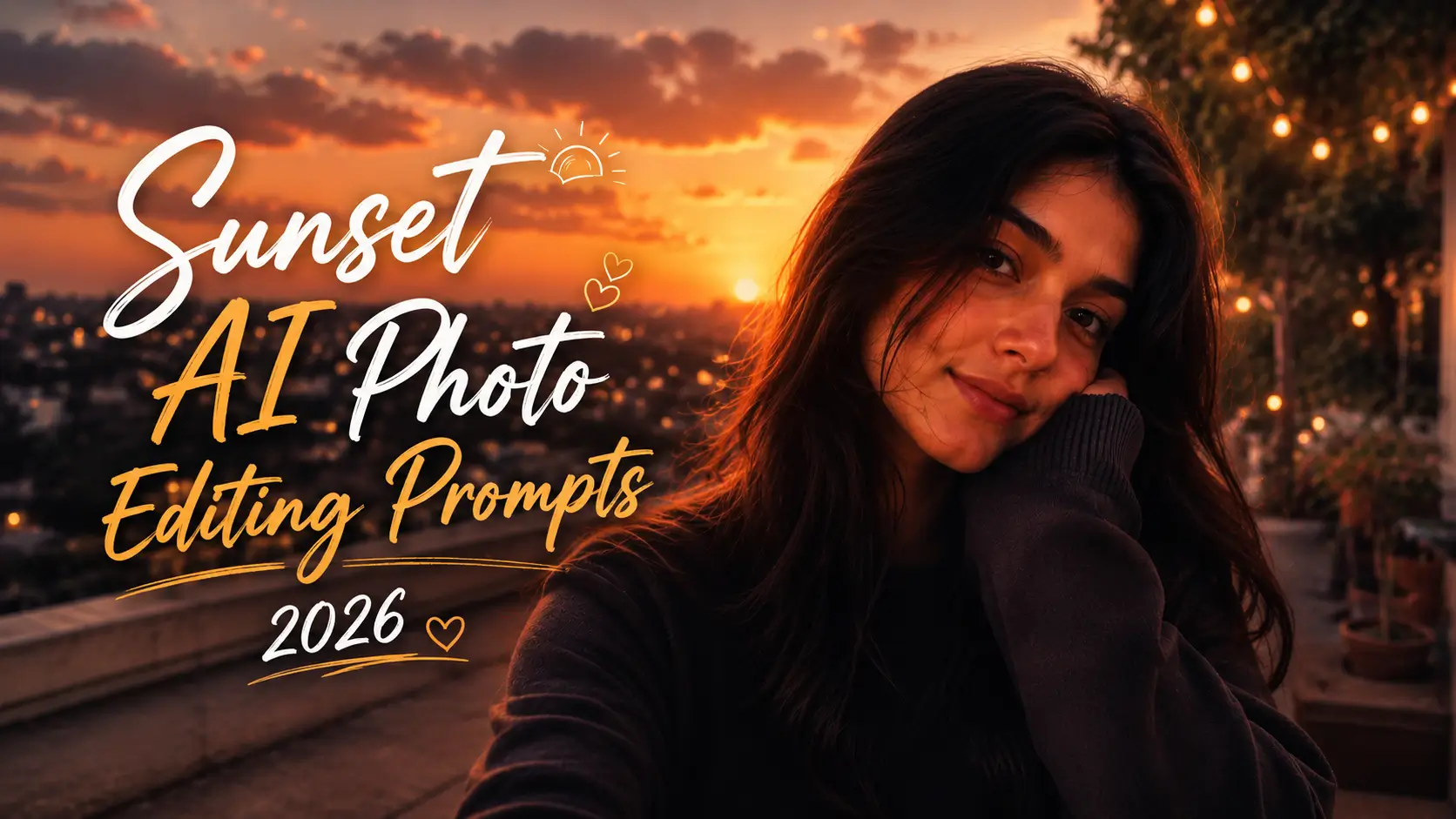 Best Sunset AI Photo Editing Prompts 2026 | ChatGPT Prompts