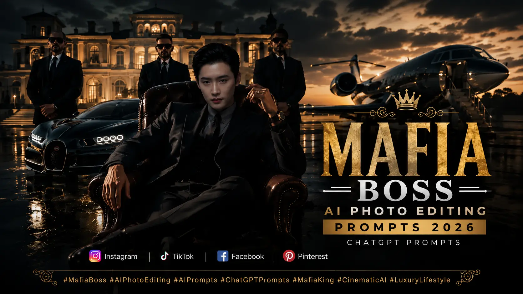 Mafia Boss AI Photo Editing Prompts 2026 | ChatGPT Prompts