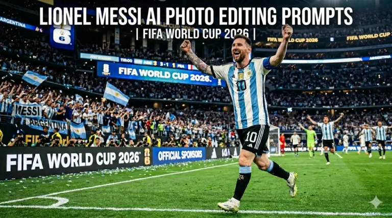 Lionel Messi AI Photo Editing Prompts | FIFA World Cup 2026