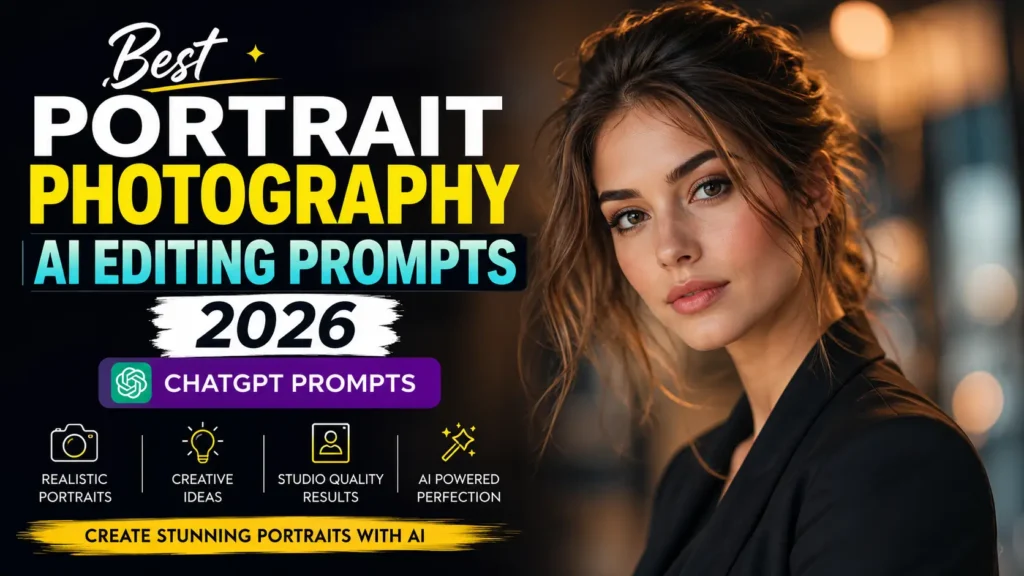 Best Portrait Photography AI Editing Prompts